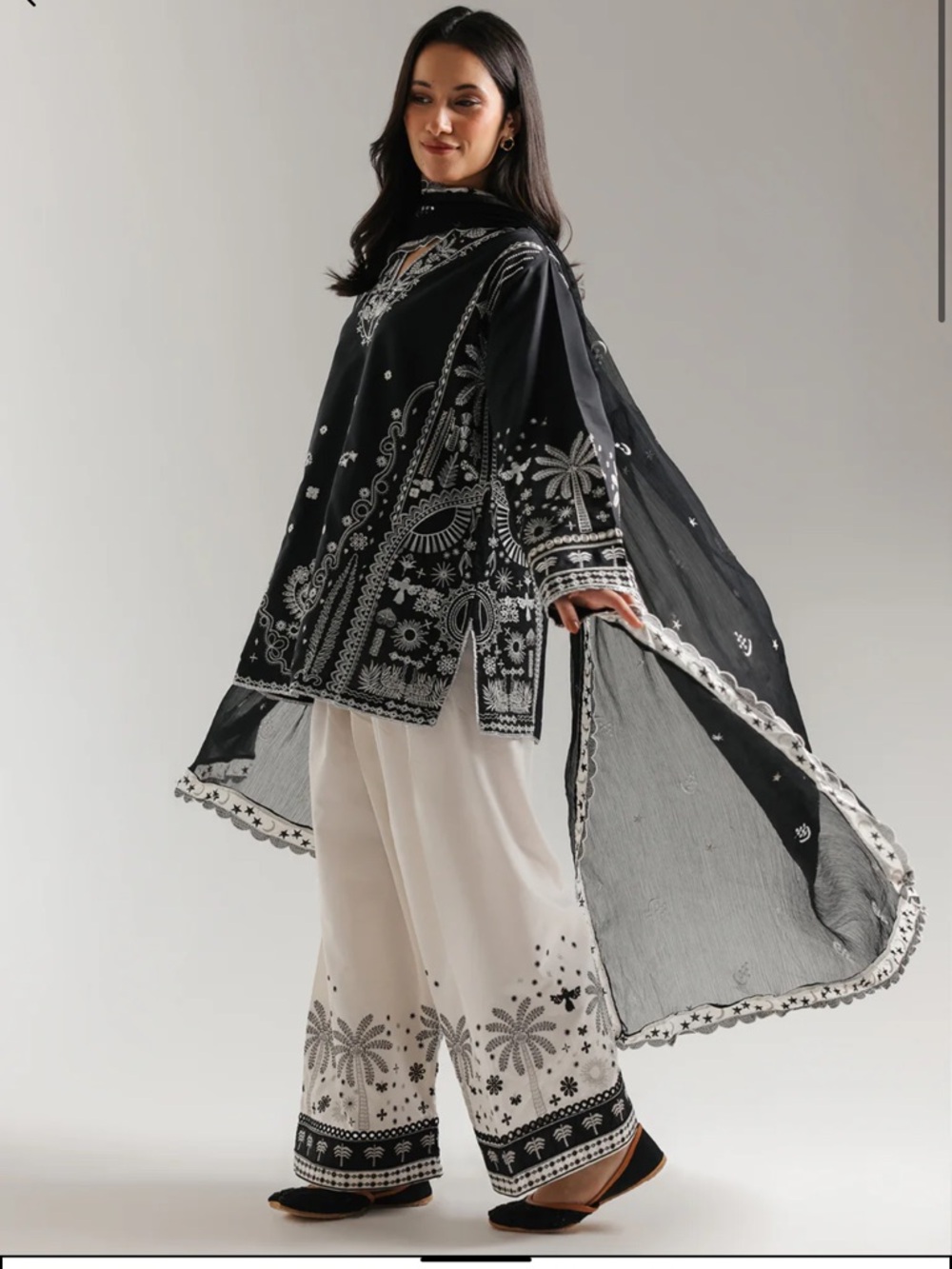 Ethnic Pakistan three piece dress